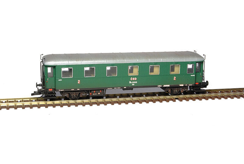 SDV Osobní vůz Be „Rybák“ ČSD, 7 oken 1:120